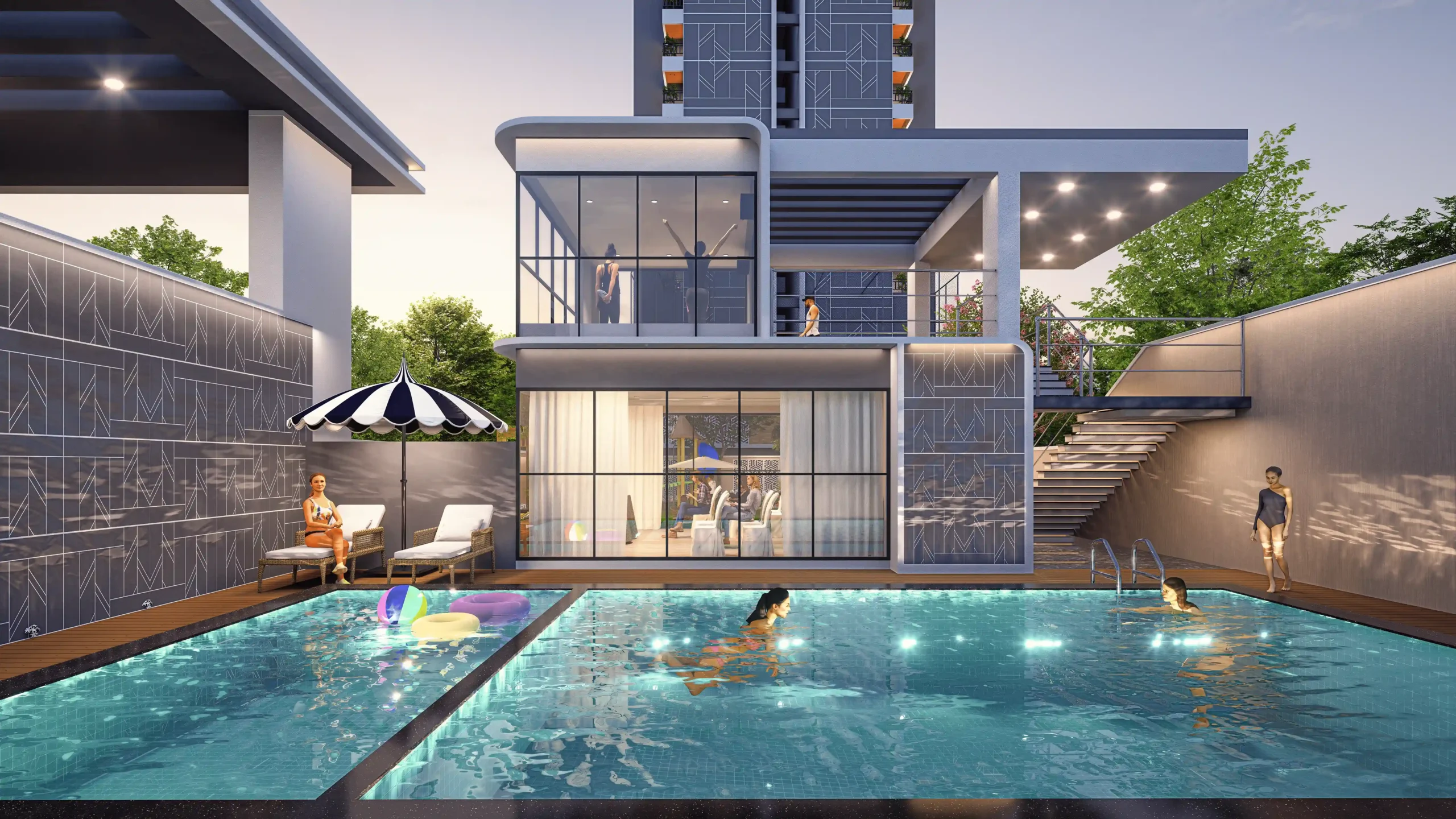 Adult & Kids Swimming Pool